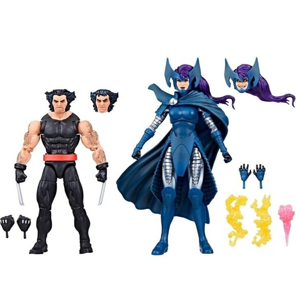 Marvel Legends Series Wolverine & Psylocke - Spider-Man & Wolverine Bundle - Picture 7 of 12